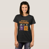 Elements of Halloween Fear Periodically Halloween  T-shirt (Voorkant volledig)