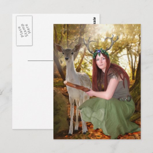 Elen of the Ways Briefkaart (Voorkant / Achterkant)