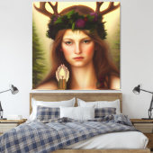 Elen of the Ways Canvas Afdruk (Insitu (Slaapkamer))