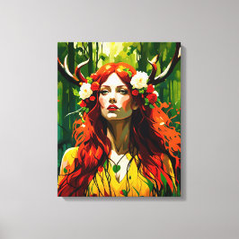 Elen of the Ways Canvas Afdruk