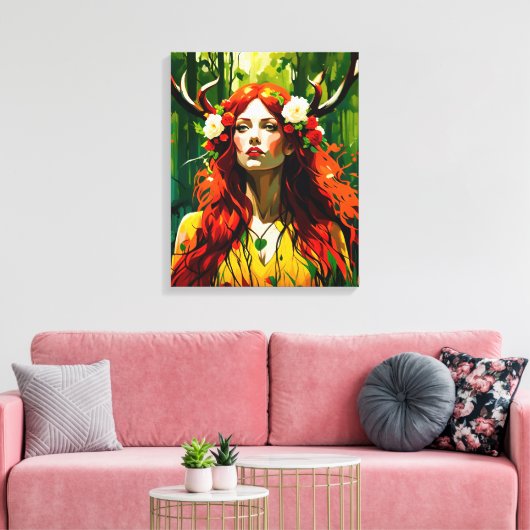 Elen of the Ways Canvas Afdruk (Insitu (Woonkamer))