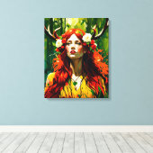 Elen of the Ways Canvas Afdruk (Insitu (Houten vloer))