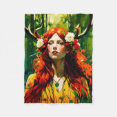 Elen of the Ways Fleece Deken (Voorkant)