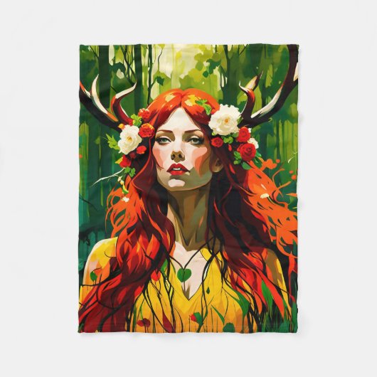 Elen of the Ways Fleece Deken (Voorkant)