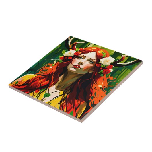 Elen of the Ways Tegeltje (Zijkant)