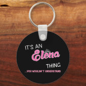 Elena ding dat je niet zou begrijpen sleutelhanger (Voorkant)