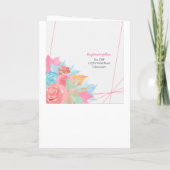 Elena Greek Orthodox Baptism Church Programme Programma (Achterkant)