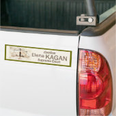 Elena Kagan Bumpersticker Hooggerechtshof (Op Truck)