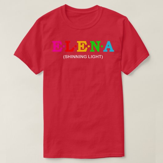 Elena Light T-shirt (Design voorkant)