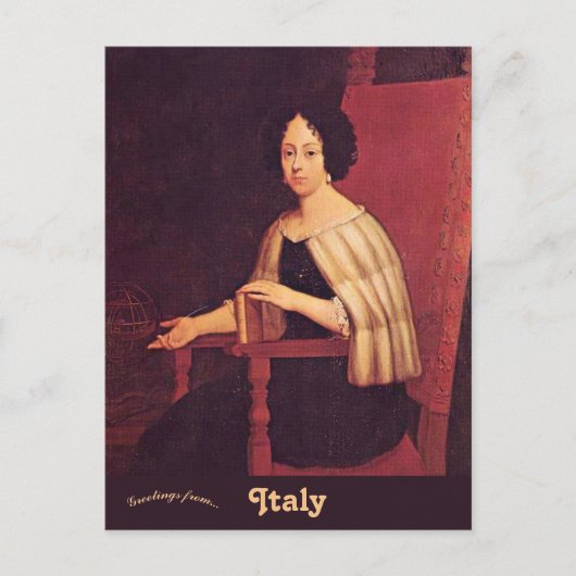 Elena Lucrezia Cornaro Piscopia Italië Briefkaart (Voorkant)