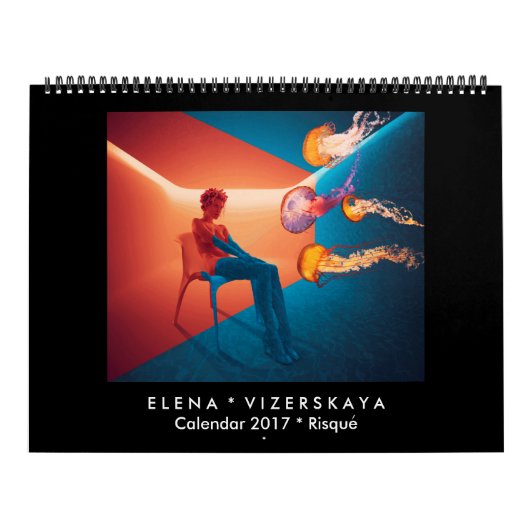 Elena Vizerskaya Art Calendar 2017 RISQUE Kalender (Hoes)