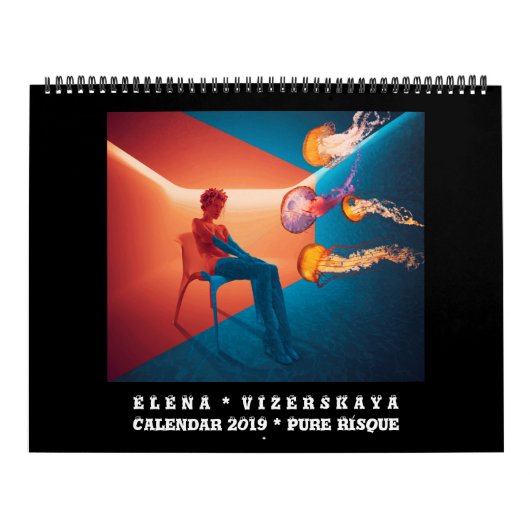 Elena Vizerskaya Art Calendar 2019 PURE RISQUE Kalender (Hoes)
