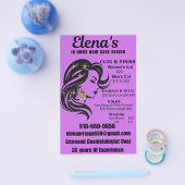 Elena's In Home Hare Care Flyer (Enkel)