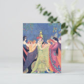 Elenore Abbott de Twaalf Prinsessen Briefkaart (Staand voorkant)