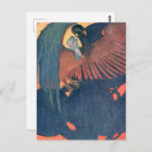 Elenore Abbott, het Briefkaart van de Zware Lek (Voorkant / Achterkant)