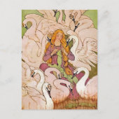 Elenore Abbott Het Wilde Zwanen Briefkaart (Voorkant)
