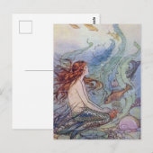 Elenore Abbott Het Zeemeermin Briefkaart (Voorkant / Achterkant)