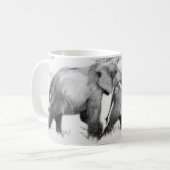 Elepephants Wraparound Koffiemok (Voorkant links)