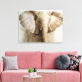 Elephant 2004 canvas afdruk (Insitu (Woonkamer))
