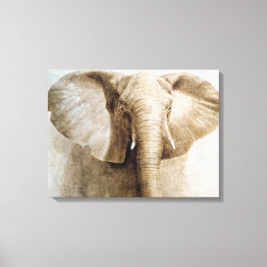 Elephant 2004 canvas afdruk (Voorkant)