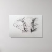Elephant 2011 canvas afdruk (Voorkant)