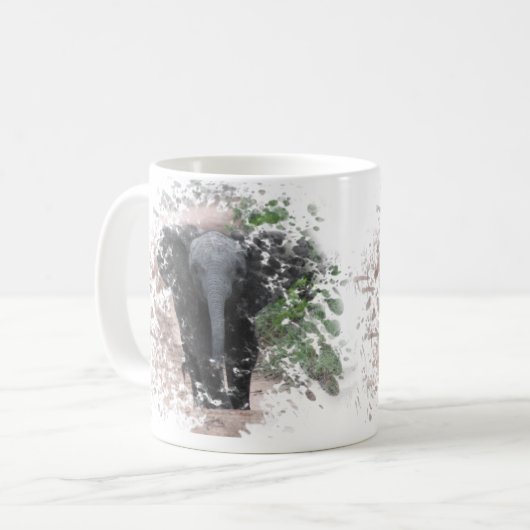 Elephant 2 koffiemok (Voorkant links)