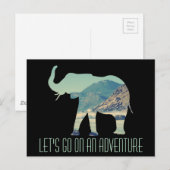 Elephant Adventure Briefkaart (Voorkant / Achterkant)