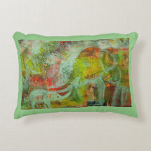 Elephant afbeelding accent kussen