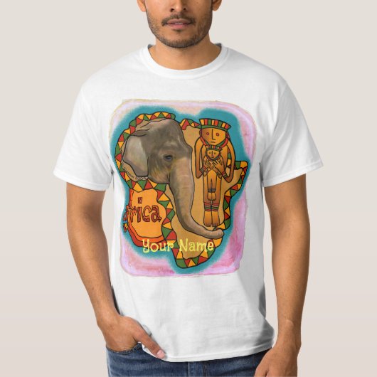Elephant Africa T-shirt (Voorkant)