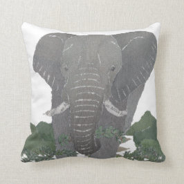 Elephant, Afrikaans dier Kussen
