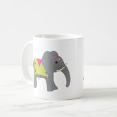 Elephant all-down koffiemok (Voorkant links)