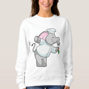 Elephant als Chef met zoutschudder Trui