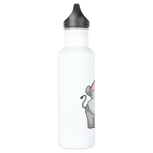 Elephant als Chef met zoutschudder Waterfles (Links)