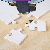 Elephant als fietser met motorfiets.PNG Legpuzzel (Zijkant)