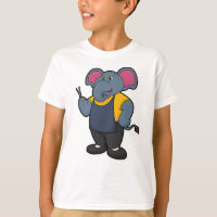 Elephant als Hairdresser met schaar