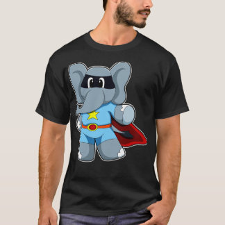 Elephant als Hero met Kaap T-shirt