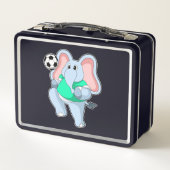 Elephant als Voetbal speler met Soccer.PNG (Achterkant)