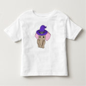 Elephant als wizard kinder shirts (Voorkant)