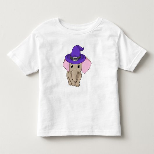 Elephant als wizard kinder shirts (Voorkant)