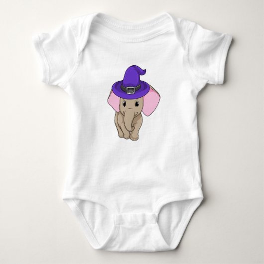 Elephant als wizard romper (Voorkant)