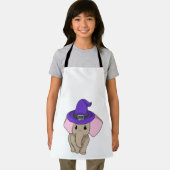 Elephant als wizard schort (Insitu)