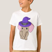 Elephant als wizard t-shirt (Voorkant)