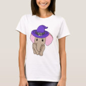 Elephant als wizard t-shirt (Voorkant)