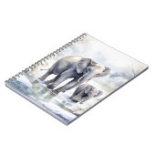 Elephant and Baby Notitieboek (Linkerzijde)