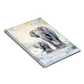 Elephant and Baby Notitieboek (Rechterzijde)