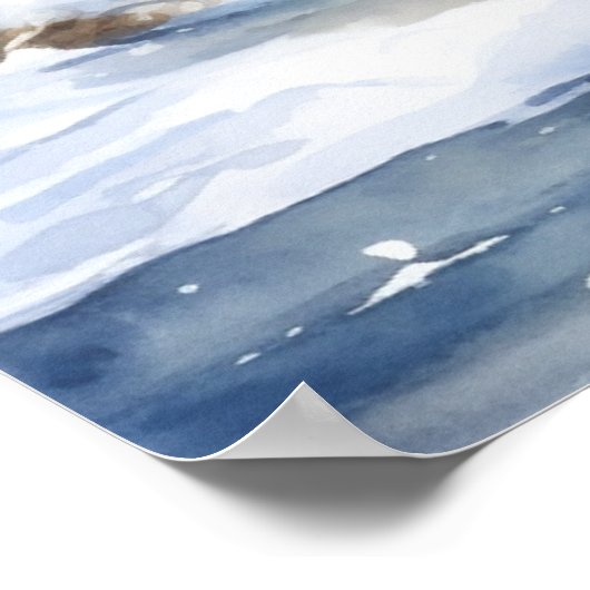 Elephant and Baby Poster (Hoek)