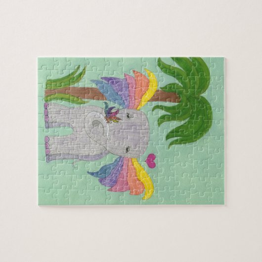 Elephant and Butterfly BFF Legpuzzel (Horizontaal)