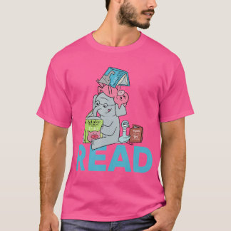 Elephant and Piggie Funny Reading Club T-shirt
