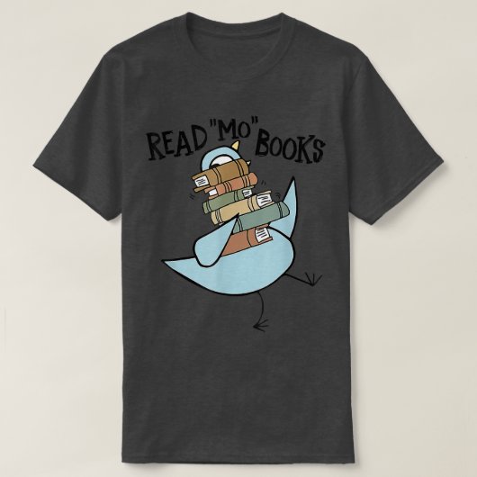 Elephant and piggie Read Mo books Pigeon T-shirt (Design voorkant)
