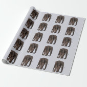 Elephant Animal Art Cadeaupapier (Uitgerold)